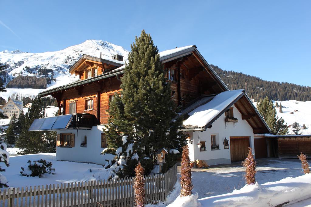 B&B Haus Im Sand ดาวอส ภายนอก รูปภาพ